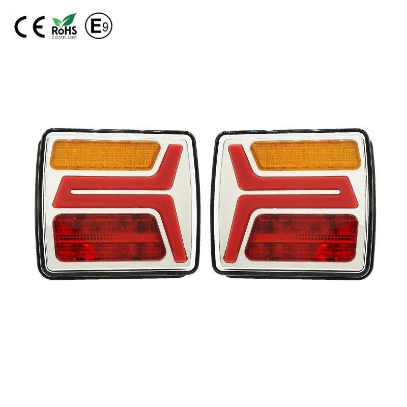 Hot sale 12v Wireless Trailer Light Kit with 7 Pin Plug LED Towing Lights rear truck boat rear tail trailer lamp made in China