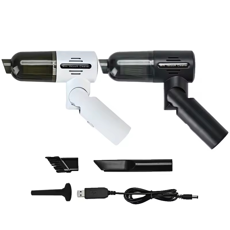 Foldable Handle Vacuum Cleaner Convenient Handheld Cordless Vacuum Cleaner for Car Home Pet