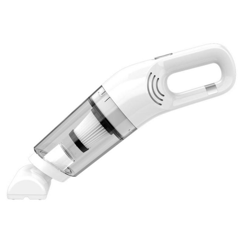 Wireless Charging Battery Powered Small Handheld Vacuum Cleaner with Strong Suction for Car and Household Dual Use